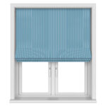 Laura Ashley Burnsall Stripe Seaspray Motorised