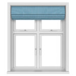 Laura Ashley Burnsall Stripe Seaspray Motorised