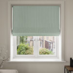 Laura Ashley Burnsall Stripe Smoke Green No Drill