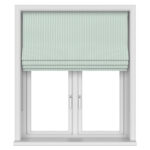 Laura Ashley Burnsall Stripe Smoke Green No Drill