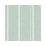 Laura Ashley Burnsall Stripe Smoke Green No Drill