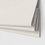Laura Ashley Burnsall Stripe White Sands Motorised