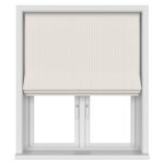 Laura Ashley Burnsall Stripe White Sands Motorised