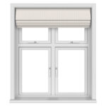 Laura Ashley Burnsall Stripe White Sands Motorised