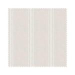 Laura Ashley Burnsall Stripe White Sands Motorised