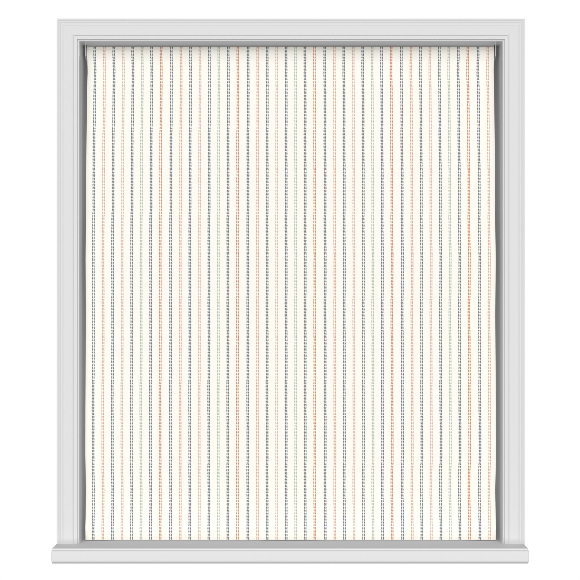 Laura Ashley Candy Stripe Apricot Motorised - Image 2