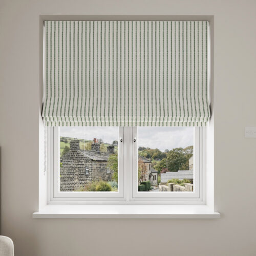 Laura Ashley Candy Stripe Bottle Green