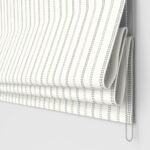 Laura Ashley Candy Stripe Dove Grey No Drill