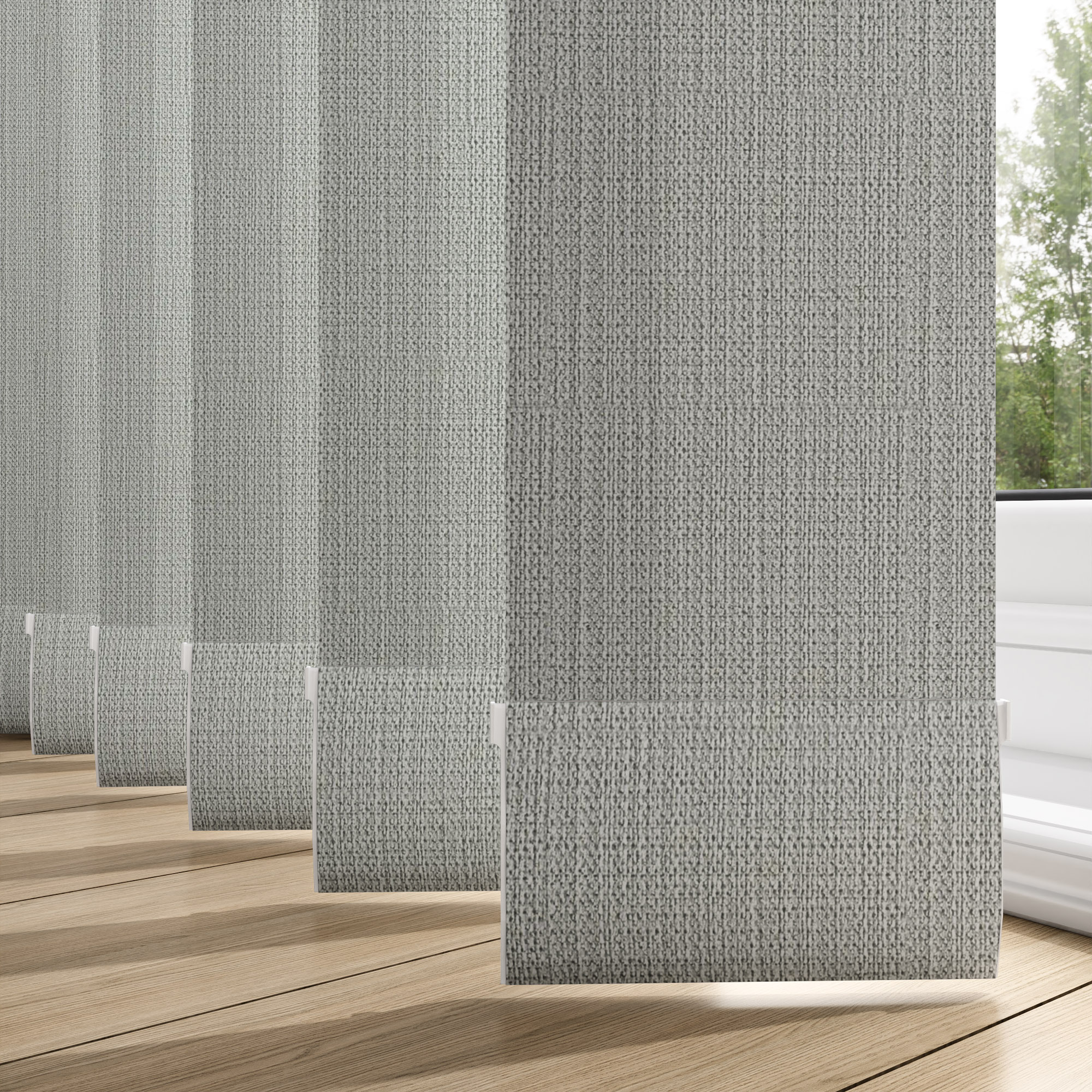 Oslo Silver 127mm Replacement Slats