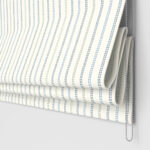 Laura Ashley Candy Stripe Newport Blue No Drill