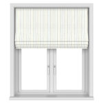 Laura Ashley Candy Stripe Newport Blue Motorised