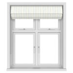 Laura Ashley Candy Stripe Newport Blue No Drill