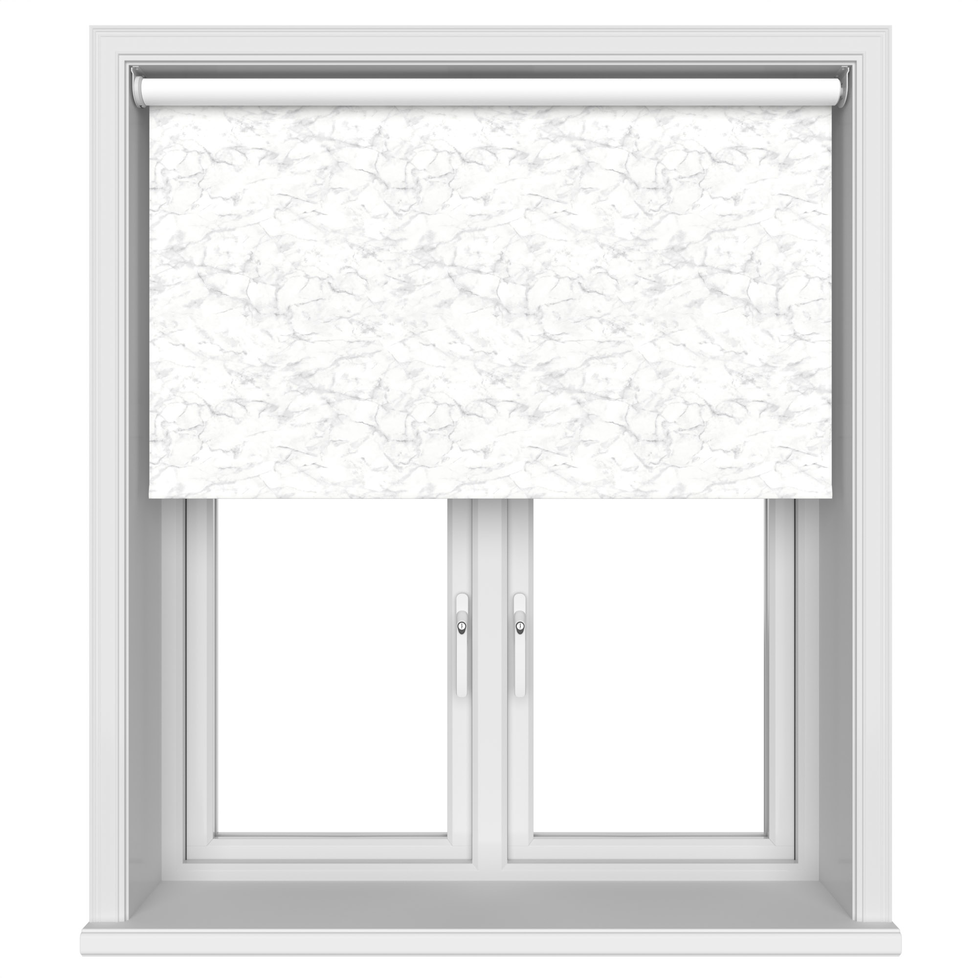 Marble Silver Blackout Motorised