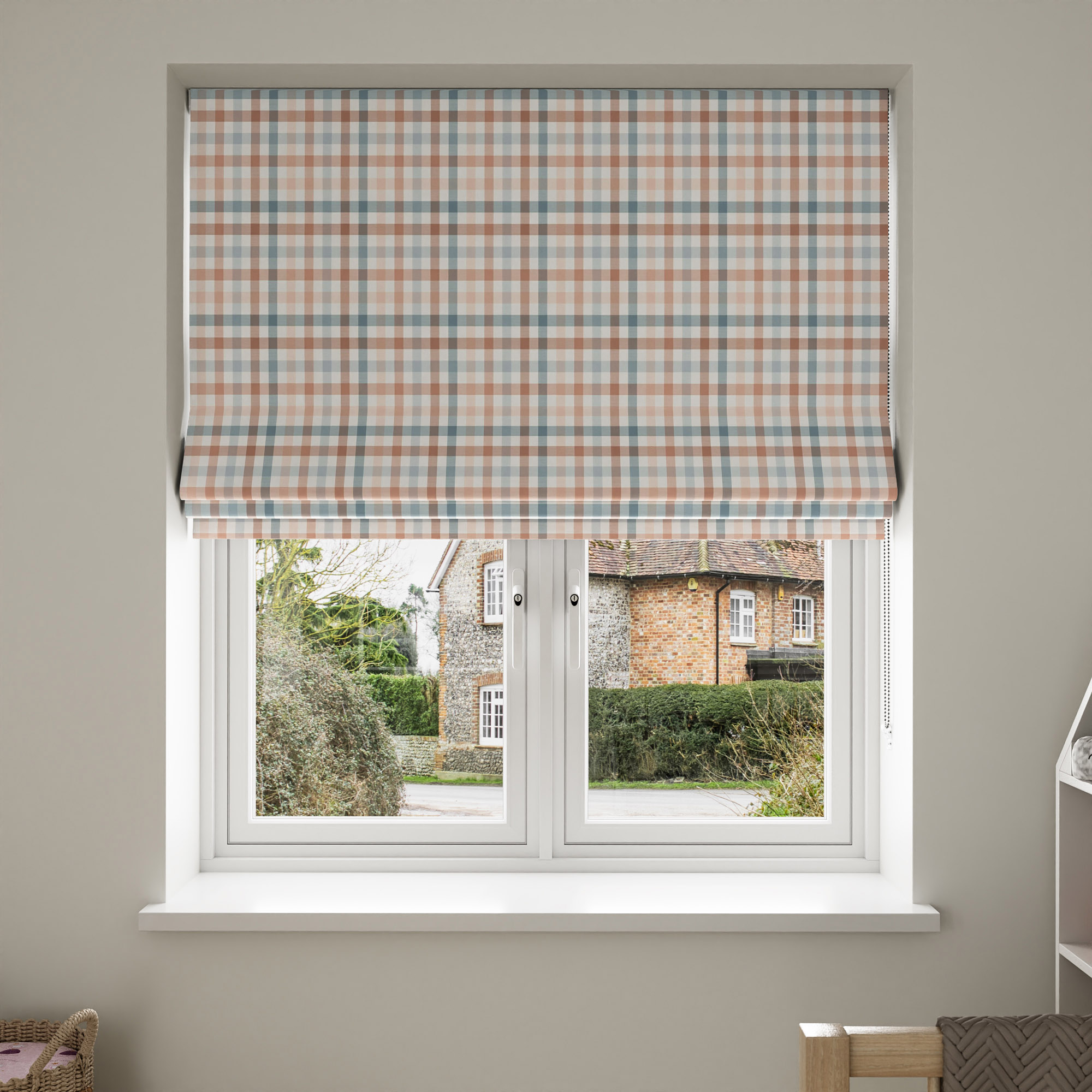 Laura Ashley Cove Check Blush