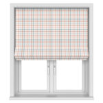 Laura Ashley Cove Check Blush Motorised