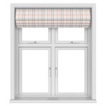 Laura Ashley Cove Check Blush Motorised