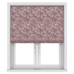Laura Ashley Eglantine Silhouette Woven Mulberry Motorised