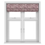 Laura Ashley Eglantine Silhouette Woven Mulberry Motorised
