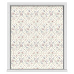 Laura Ashley Foscot Damask Crimson Red Motorised