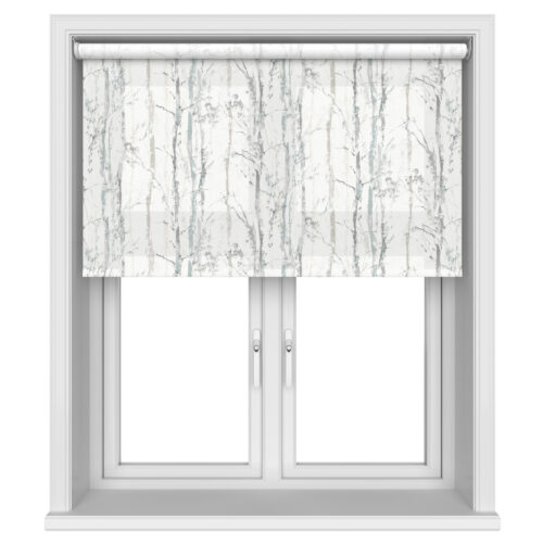 Swedish Birch Silver Motorised