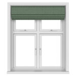 Laura Ashley Gingham Bottle Green Motorised