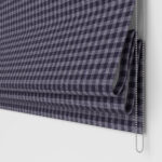 Laura Ashley Gingham French Navy No Drill