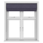 Laura Ashley Gingham French Navy No Drill