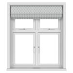 Laura Ashley Gower Slate White Motorised