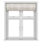 Laura Ashley Heledd Blooms Dove Grey Motorised