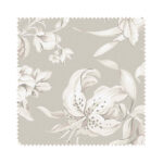 Laura Ashley Heledd Blooms Dove Grey No Drill