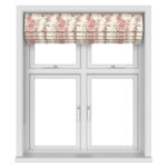 Laura Ashley Hollyhocks Coral Pink