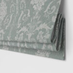 Laura Ashley Josette Woven Grey Green Motorised