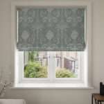 Laura Ashley Josette Woven Grey Green No Drill