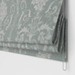 Laura Ashley Josette Woven Grey Green No Drill