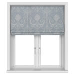 Laura Ashley Josette Woven Pale Seaspray Motorised