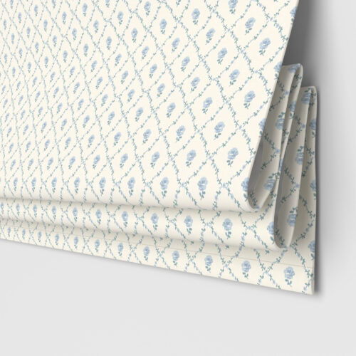 Laura Ashley Kate Pale Seaspray Blue Motorised