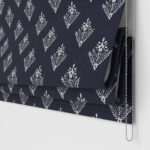 Laura Ashley Lady Fern Embroidery French Navy No Drill