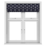 Laura Ashley Lady Fern Embroidery French Navy No Drill