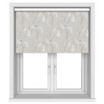 Willow Birch White Blackout Motorised