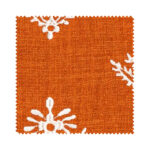 Laura Ashley Lady Fern Embroidery Tomato No Drill