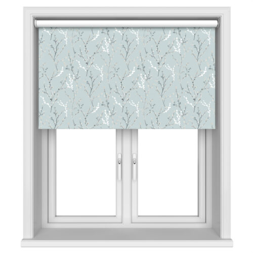 Willow Morning Mist Blackout Motorised