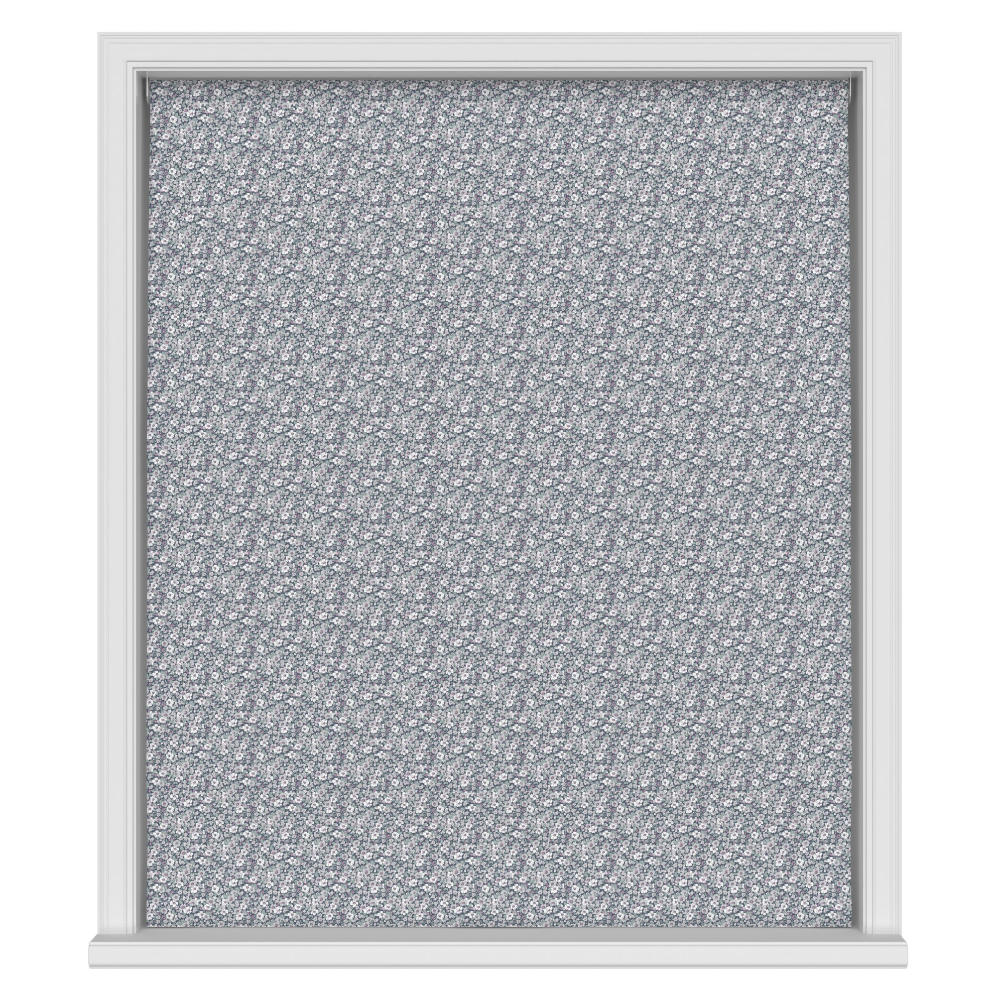 Laura Ashley Libby Floral Grape Motorised - Image 2