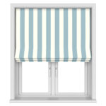 Laura Ashley Lille Stripe Seaspray Motorised