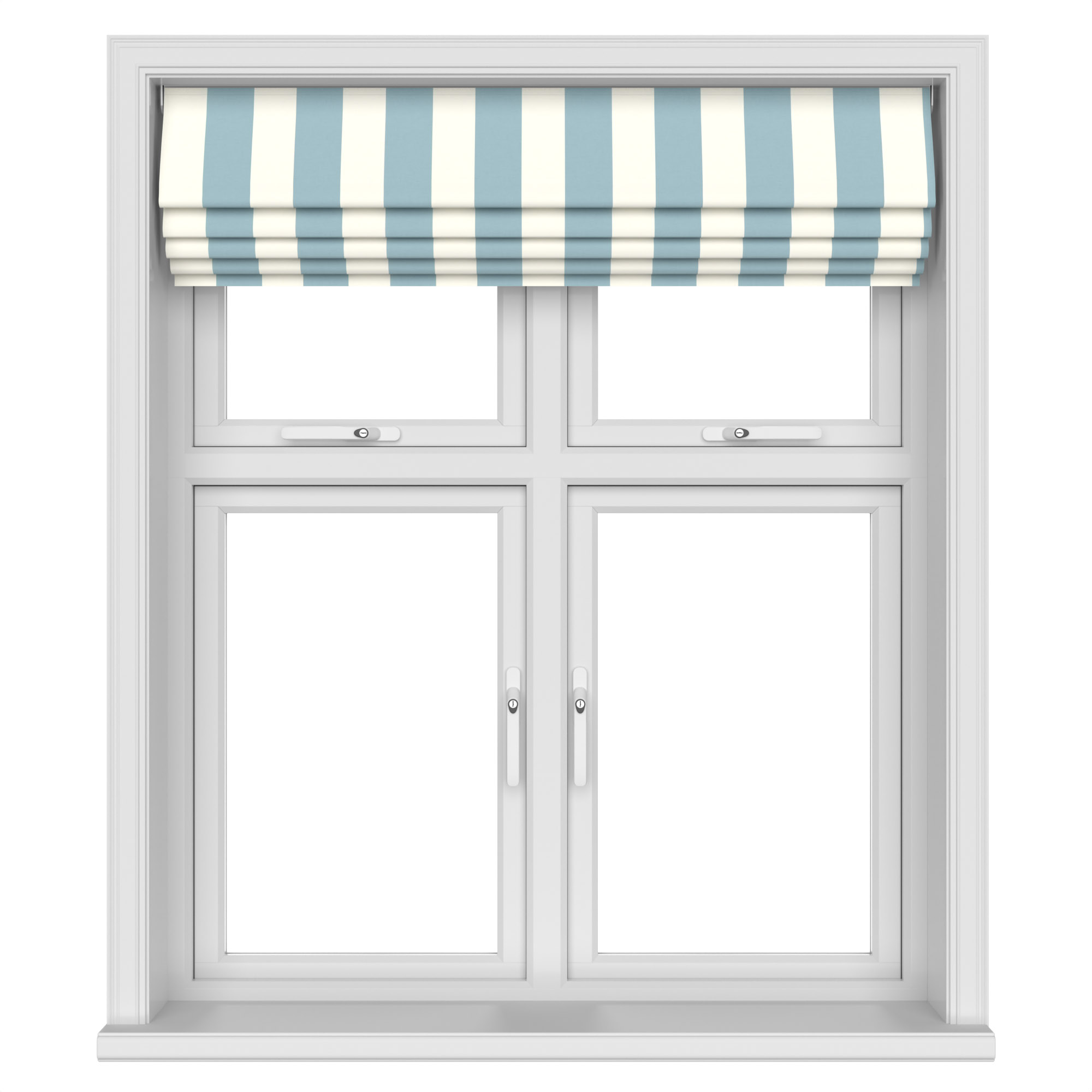 Laura Ashley Lille Stripe Seaspray Motorised - Image 5