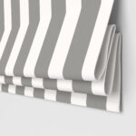 Laura Ashley Lille Stripe Steel Motorised