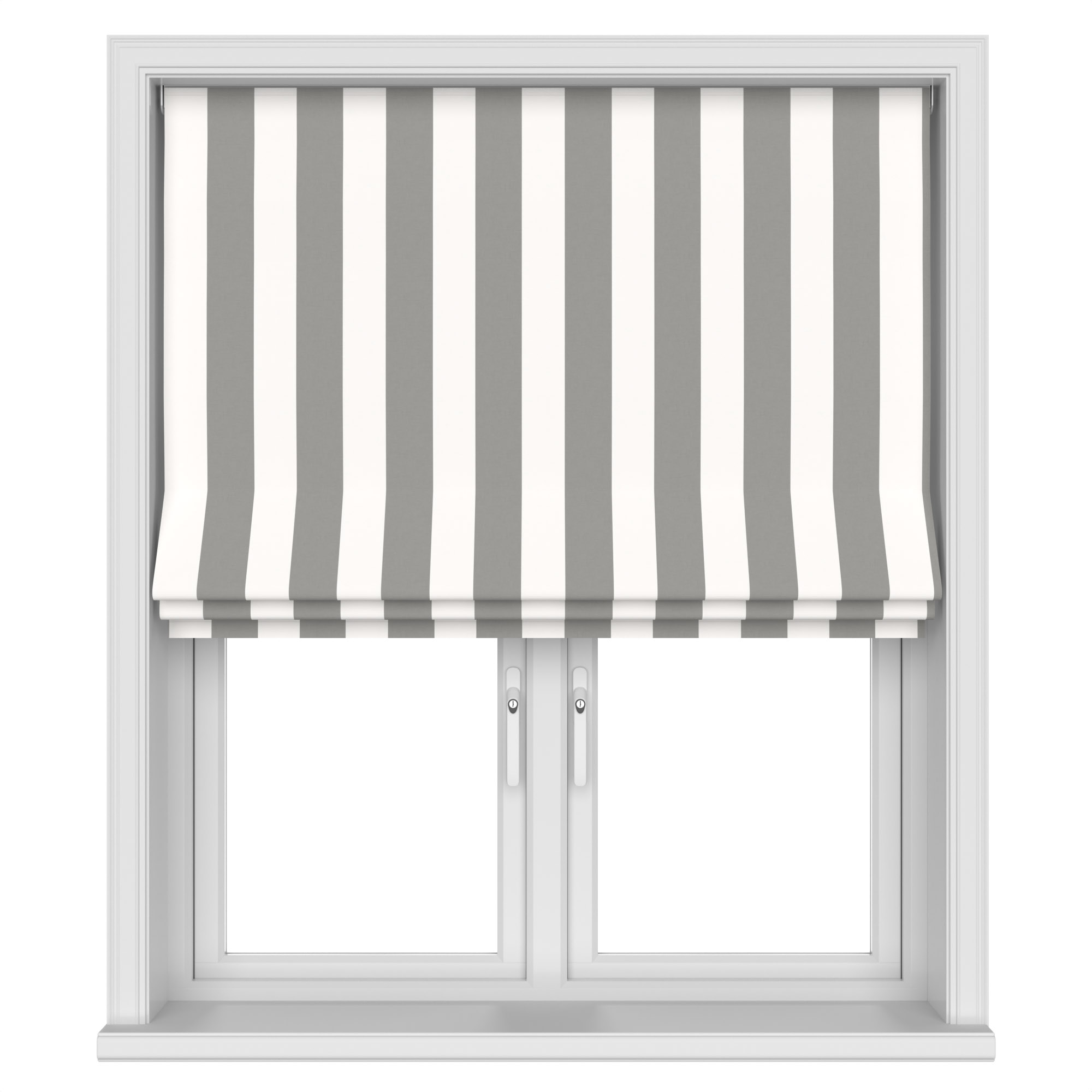 Laura Ashley Lille Stripe Steel Motorised - Image 3