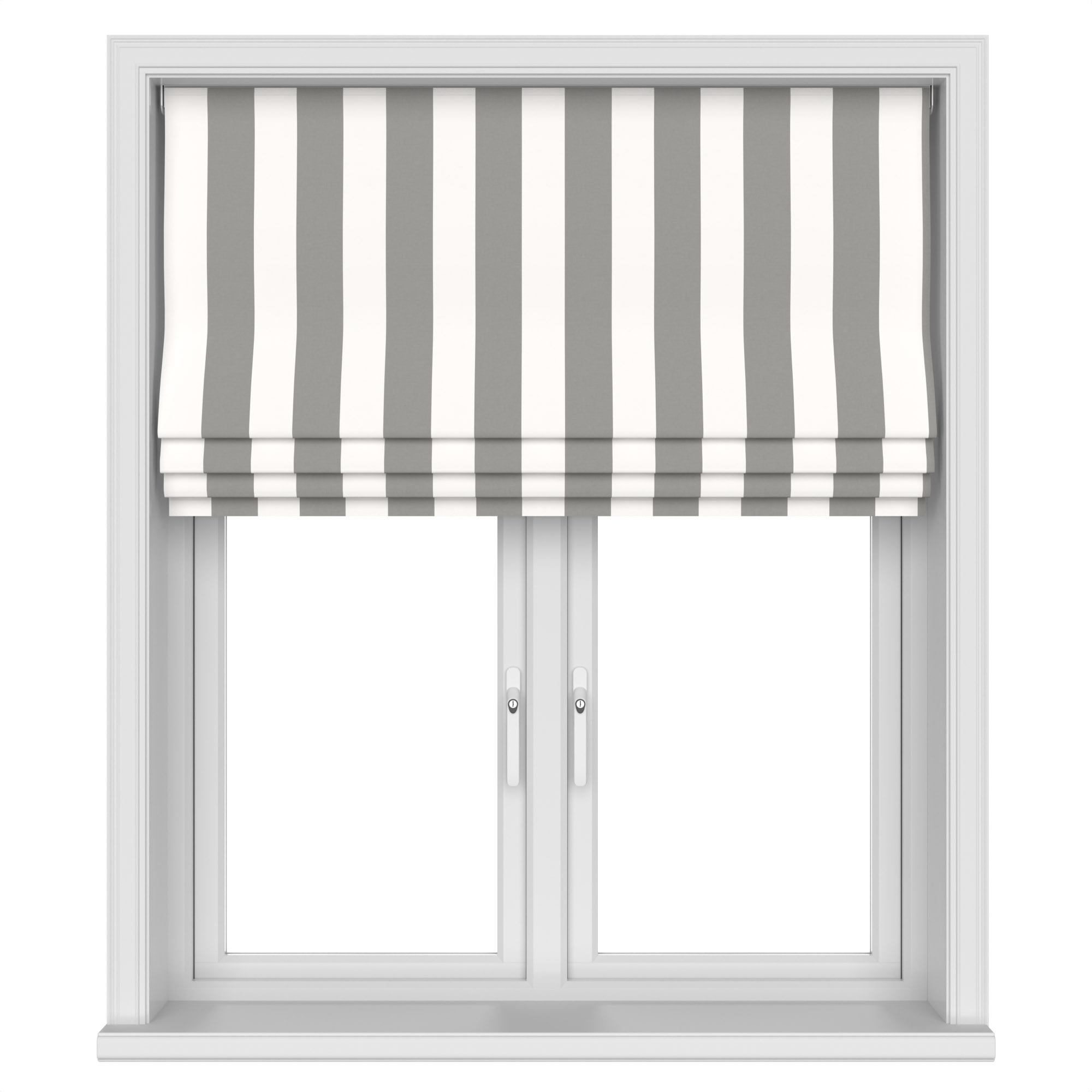 Laura Ashley Lille Stripe Steel Motorised - Image 4