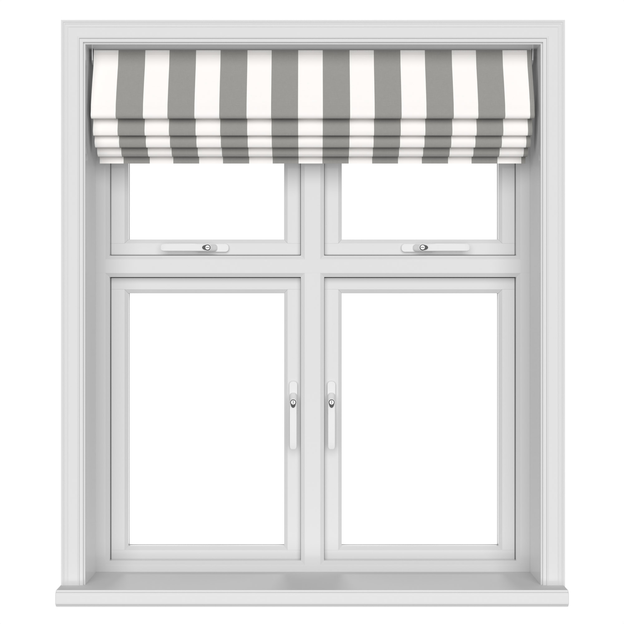 Laura Ashley Lille Stripe Steel Motorised - Image 5