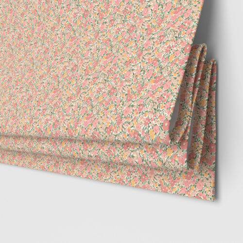 Laura Ashley Loveston Coral Pink Motorised