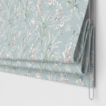 Laura Ashley Mosedale Posy Dark Duck Egg Blue No Drill